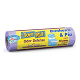 Saco P/ Lixo Dover-roll Odor Defense Pure Fresh Banheiro & P