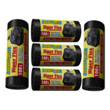 Saco Para Lixo 100l Dover Roll Hiper Flex 15 Unidades Com 05