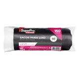Saco Para Lixo Grande 105 Litros 50 Sacos Preto Forte
