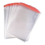 Saco Para Roupas Adesivado Plástico Transparente