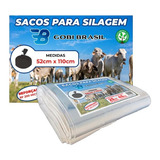 Saco Para Silagem Silo 400 Unidades + 400 Abraçadeiras