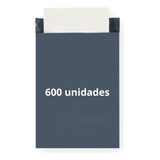 Saco Plastico 20x30 Cinza Lacre Sedex Correios 600 Unidades