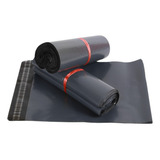 Saco Plastico Correios Sedex 50x60 100 Cinza Lacre