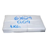 Saco Plastico Geladinho Seladora 5x24 Grosso 0,09 5 Kg