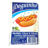Saco Plastico P/ Hot Dog Cachorro
