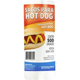 Saco Plastico P/ Hot-dog 23cm X