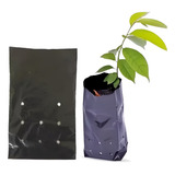 Saco Plástico Para Mudas Preto 08 X 12 X 05cm 1.000 Unidades