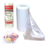 Saco Plástico Picotado Mercado Freezer 20x28 - 500un