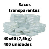 Saco Plástico Transparente (ad) 40x60 Reforçado
