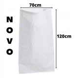 Saco Rafia Grande Limpo 120cmx70cm Até 100kg 100 Unidades