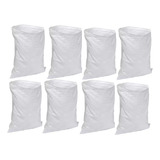 Saco Rafia Grande Limpo 120cmx70cm Até 100kg C/ 8 Unidades