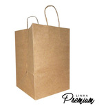 Sacola De Papel Kraft Premium Fundo