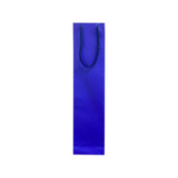 Sacola De Vinho Azul 41x10x8 -