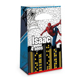 Sacola Personalizada 14,7x9,2x4,1cm Homem Aranha 20 Und