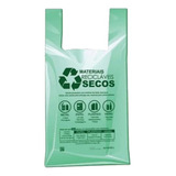 Sacola Plástica Biodegradável Prefeitura 48x55 Verde