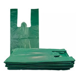Sacola Plástica Reciclada Reforçada Verde 30x40  5kg Atacado