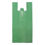 Sacola Plástica Reciclada Reforçada Verde 30x40 5kg Micra 6