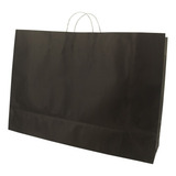 Sacola Preta Grande 34x48x15 - 50 Unidades