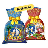 Sacola Surpresa Para Lembrancinha Do Sonic