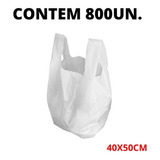 Sacolas Plasticas Virgem Reforçada 40x50 800