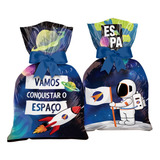 Sacolinhas Surpresas Astronauta - Espacial - Kit Promocional