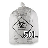 Sacos De Lixo Infectante Hospitalar 60 Litros 100 Unidades
