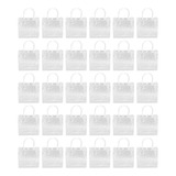 Sacos De Presente Transparentes Comportam 30 Peças De Plásti