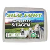 Sacos De Silagem Branco 51x110 - 200 Micras C/100 Unid