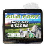 Sacos De Silagem Preto 51x110 C/