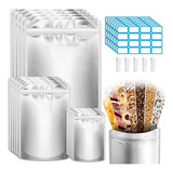 Sacos Mylar 100 Unidades, Saco De Armazenamento De Alimentos