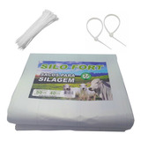 Sacos Para Silagem 51x100 Branco C/ Abraçadeiras C/ 200 Un