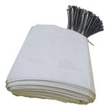 Sacos Para Silagem Branco 52x110 - 200 Micras C/100 Abraç
