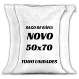 Sacos Ráfia Novo 50x70 P/ Farinha Milho Ração 1000 Unidades