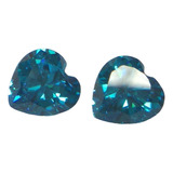 Safira Azul, 6mmx6mm Pedras Preciosas, Lote * 02 Unidades 