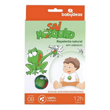 Sai Mosquito! - Repelente Adesivo Natural - Babydeas Cor Verde-escuro Sapinho