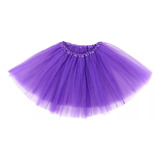 Saia 40cm Tutu Tule Carnaval Halloween