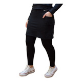 Saia Calça Thermo Peluciada Bolso Fitness