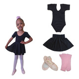 Saia De Ballet C/ Roupa De Bailarina Infantil Juvenil, K4