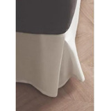Saia De Cama Box King Dara 100% Algodão Karsten Cor Branco