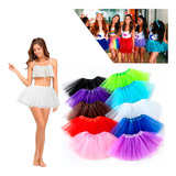 Saia De Tule Carnaval E Festa Fantasia Tutu Halloween Roupa