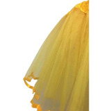 Saia Infantil Tule Fantasia Amarelo Liso