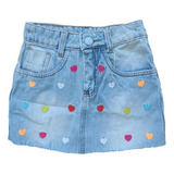 Saia Jeans Menina Modelo Diva Infantil 10 A 16 Moda Juvenil