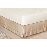 Saia P/ Cama Box Casal Padrão 1 Peça Acabamento Ponto Palito