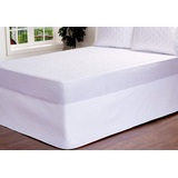 Saia P/ Cama Box Matelasse Branca