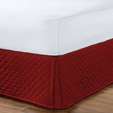 Saia Para Cama Box Casal Padrão Matelada 1 Peça Microfibra