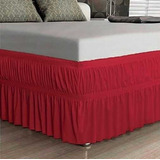 Saia Para Cama Box King Size C/2 Elástico Ajustável Promoção