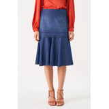 Saia Pregas Moda Evangélica Joyaly 12701