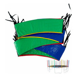 Saia Protetor De Molas Cama Elastica Pula Pula 4,27 Mtrs