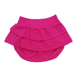 Saia Shorts Bebê Menina 100%algodao Kit 6 Peças Da Foto Full