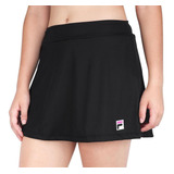 Saia Shorts Fila Tennis Basic Preto